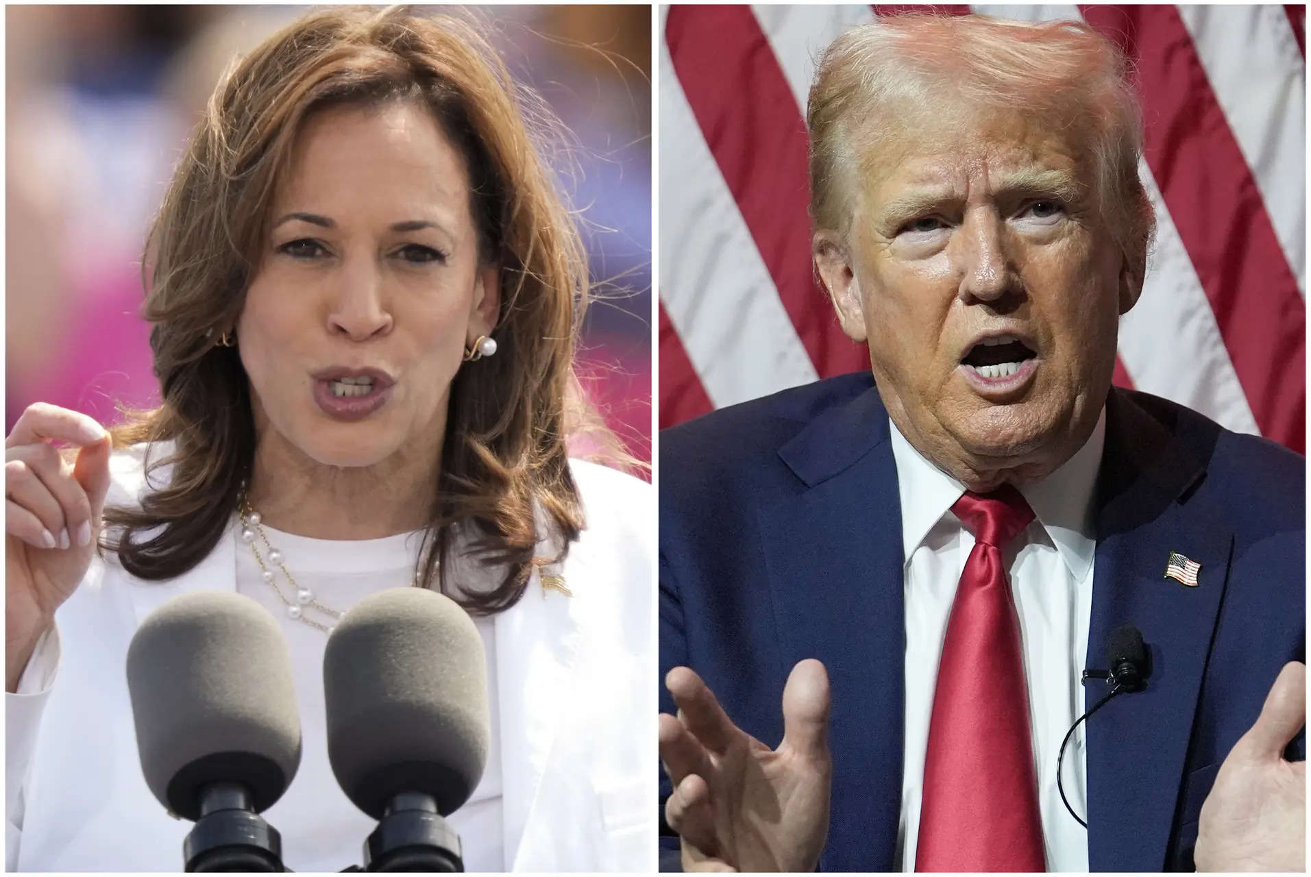 Trump says his debate strategy is to give Harris room to speak