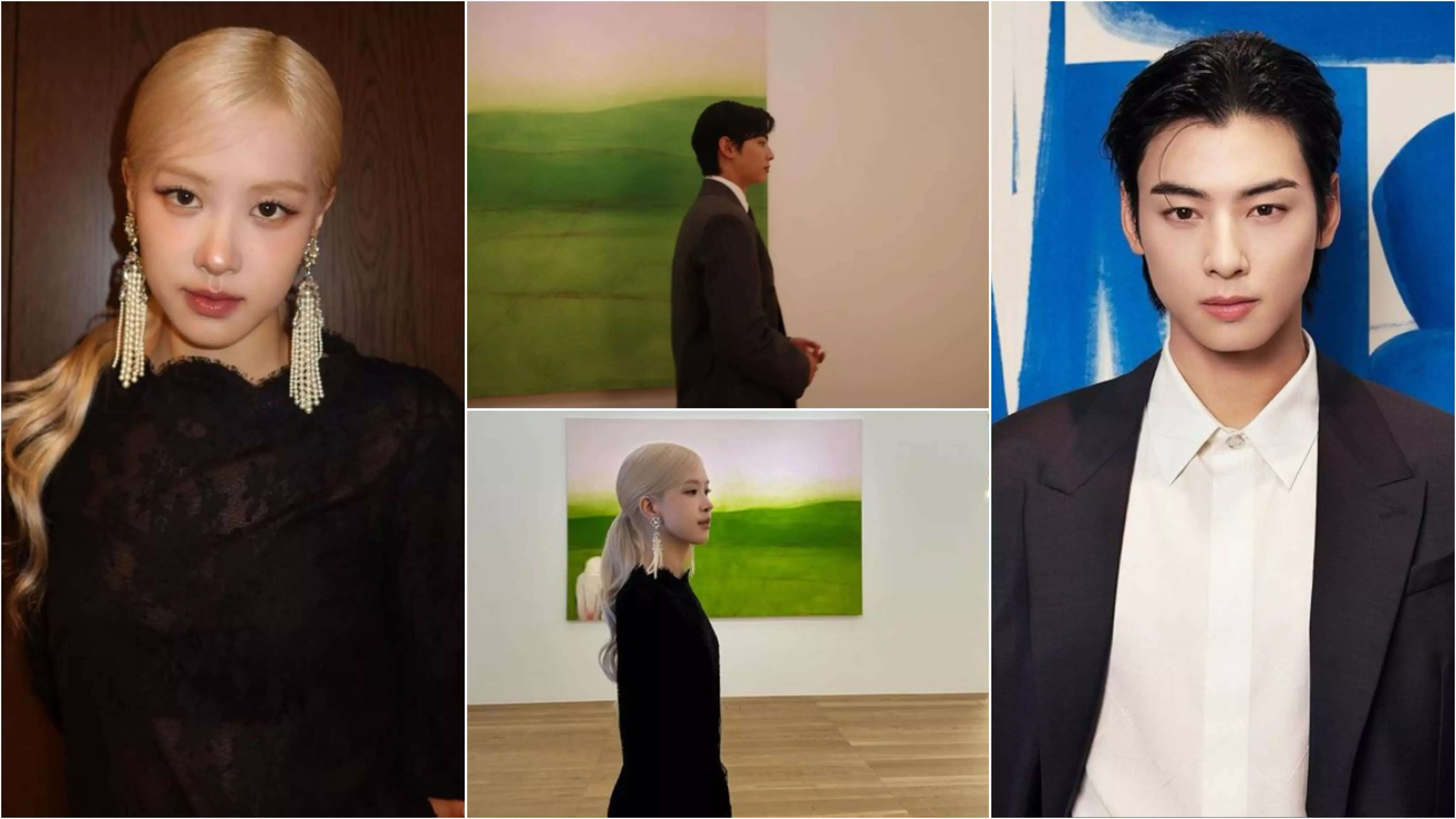 BLACKPINK’s Rosé and Cha Eunwoo dating rumors ignite debate after viral art exhibit photos Filmymeet