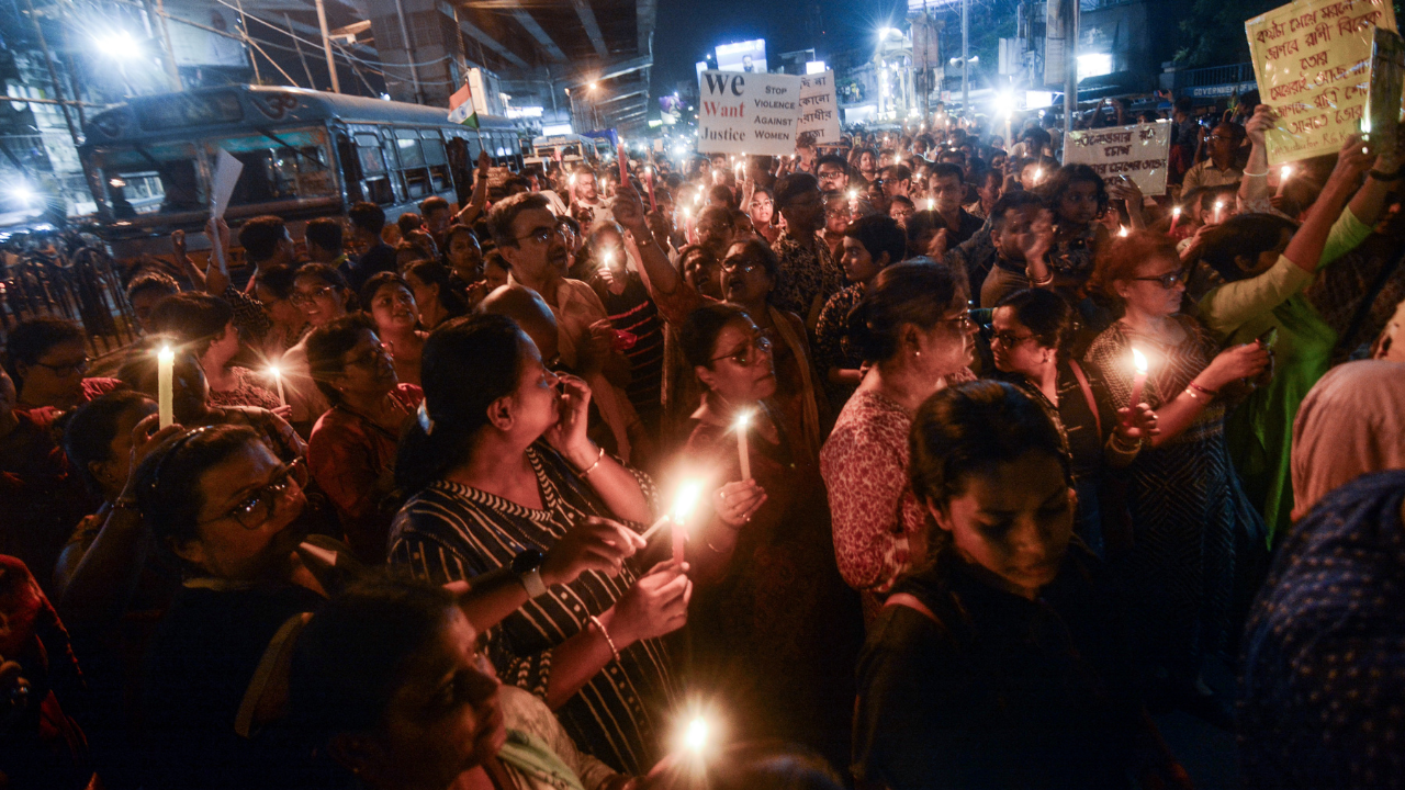 Kolkata hospital rape-murder: Drunken attacks, molestation mar &lsquo;Reclaim the Night&rsquo; rallies