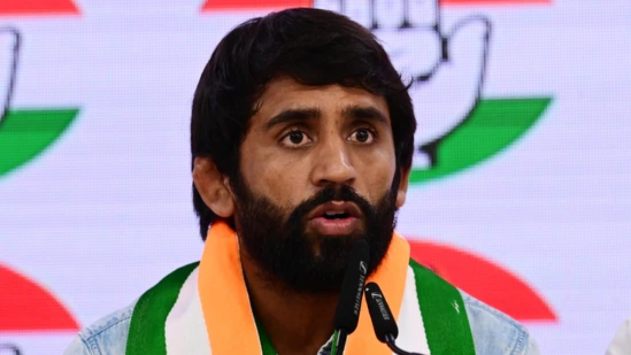 Olympic wrestler and Congress leader Bajrang Punia receives death threat