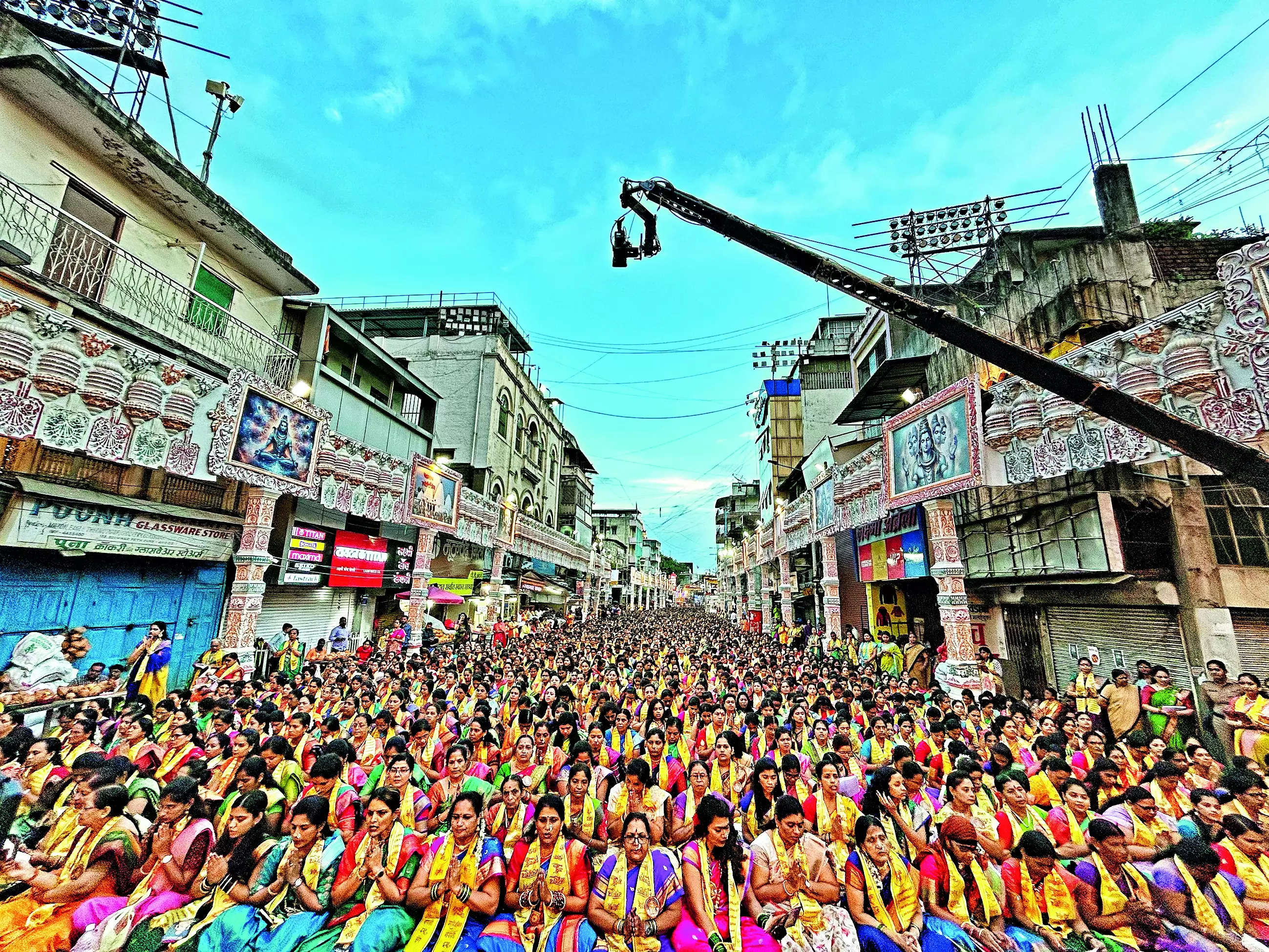 Over 35k women come together to recite ‘atharvashirsha’ at dawn