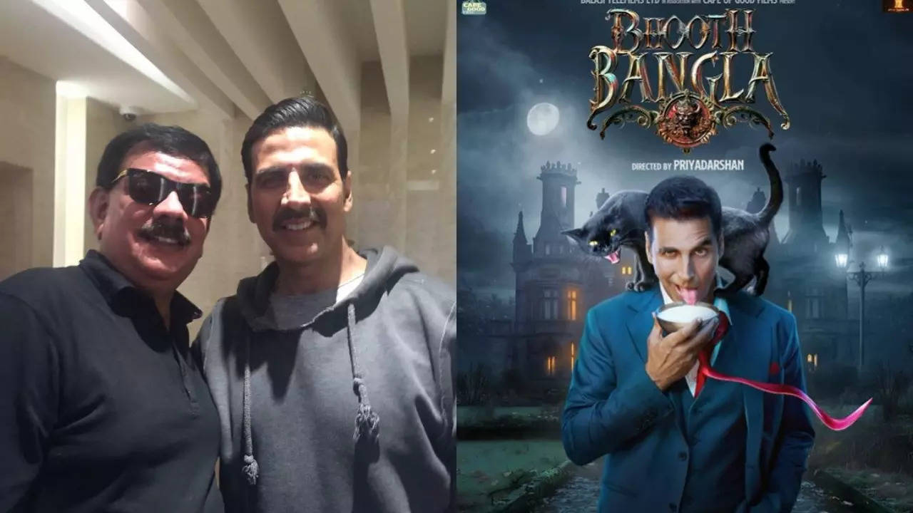 On his birthday, Akshay Kumar announces collaboration with Priyadarshan after 14 years, drops FIRST look of 'Bhoot Bangla', netizens react! - See inside Filmymeet