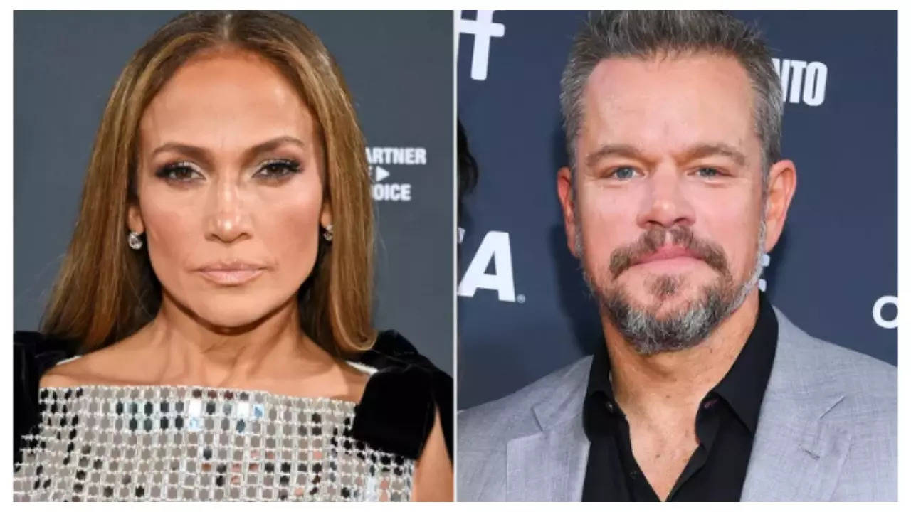 Jennifer Lopez and Matt Damon share close moments at TIFF; fans notice missing Ben Affleck tattoo | English Movie News Filmymeet