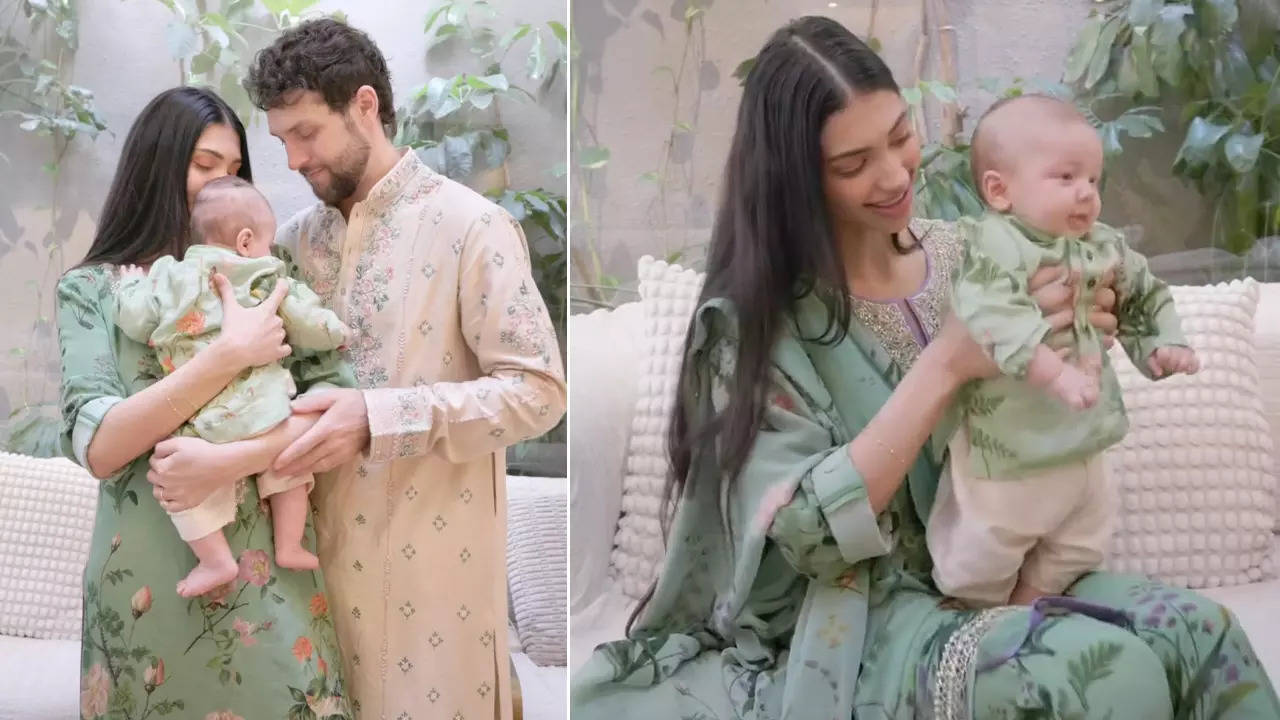 Alanna Panday shares an adorable video of her husband Ivor McCray and their baby boy ‘Lil Modak’ River from Ganpati celebration | Hindi Movie News Filmymeet