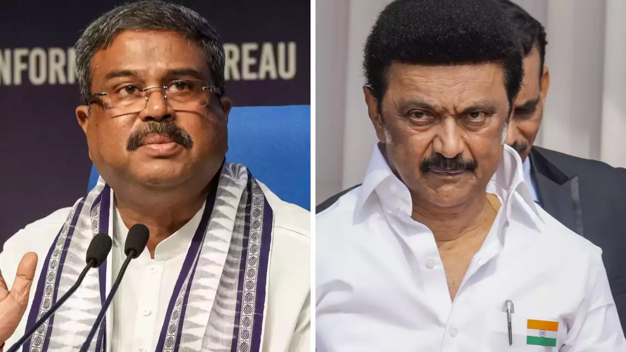 Dharmendra Pradhan, M K Stalin in war of words over NEP