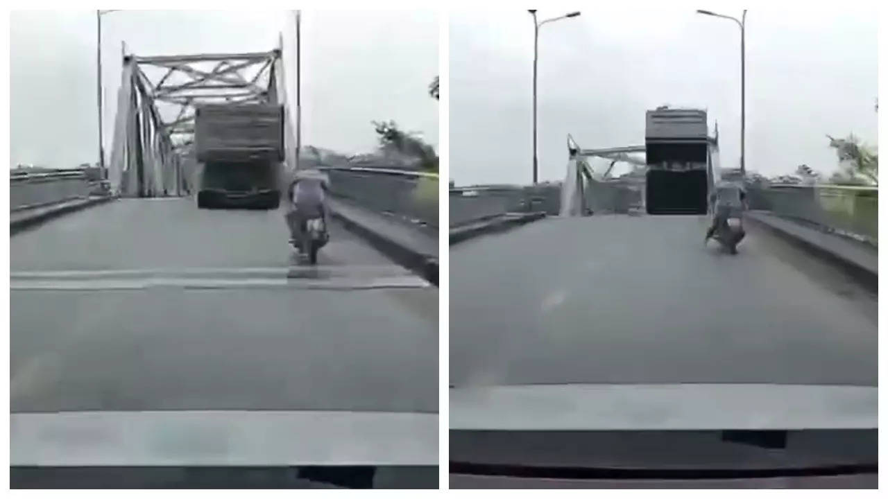 Typhoon Yagi's wrath: Vietnam's Phong Chau bridge crumbles into Red River, collapse caught on camera