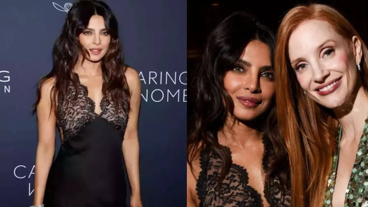 Priyanka Chopra mingles with Jessica Chastain, Julianne Moore, Naomi Watts and others at NYC charity event-See Pics | Hindi Movie News Filmymeet