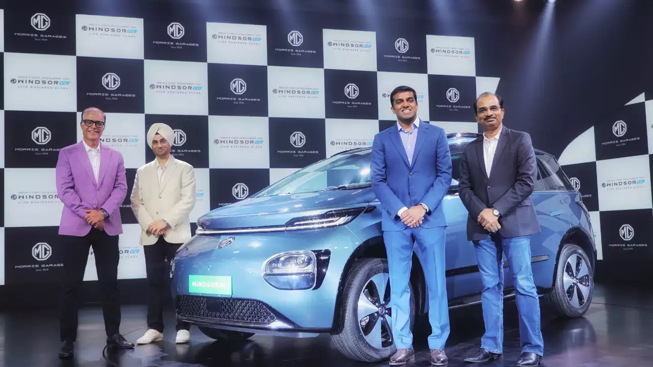 With battery on rental, JSW MG drives in new EV Windsor for Rs 10 lakh