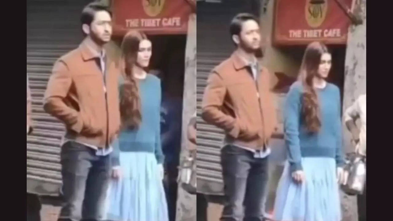 WATCH: Kriti Sanon and Shaheer Sheikh's leaked video from the sets of 'Do Patti' sparks excitement among fans Filmymeet