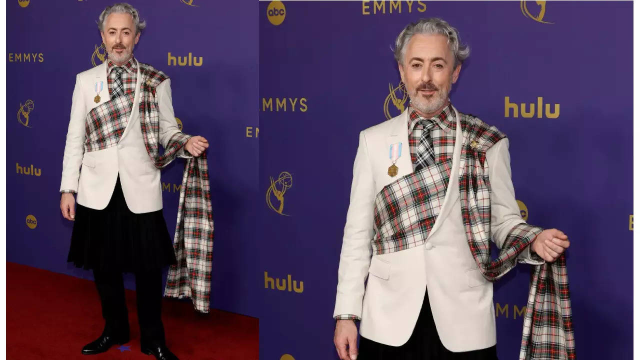 emmy awards 2024: ‘the traitors’ host alan cumming pays homage to his scottish roots | Filmymeet