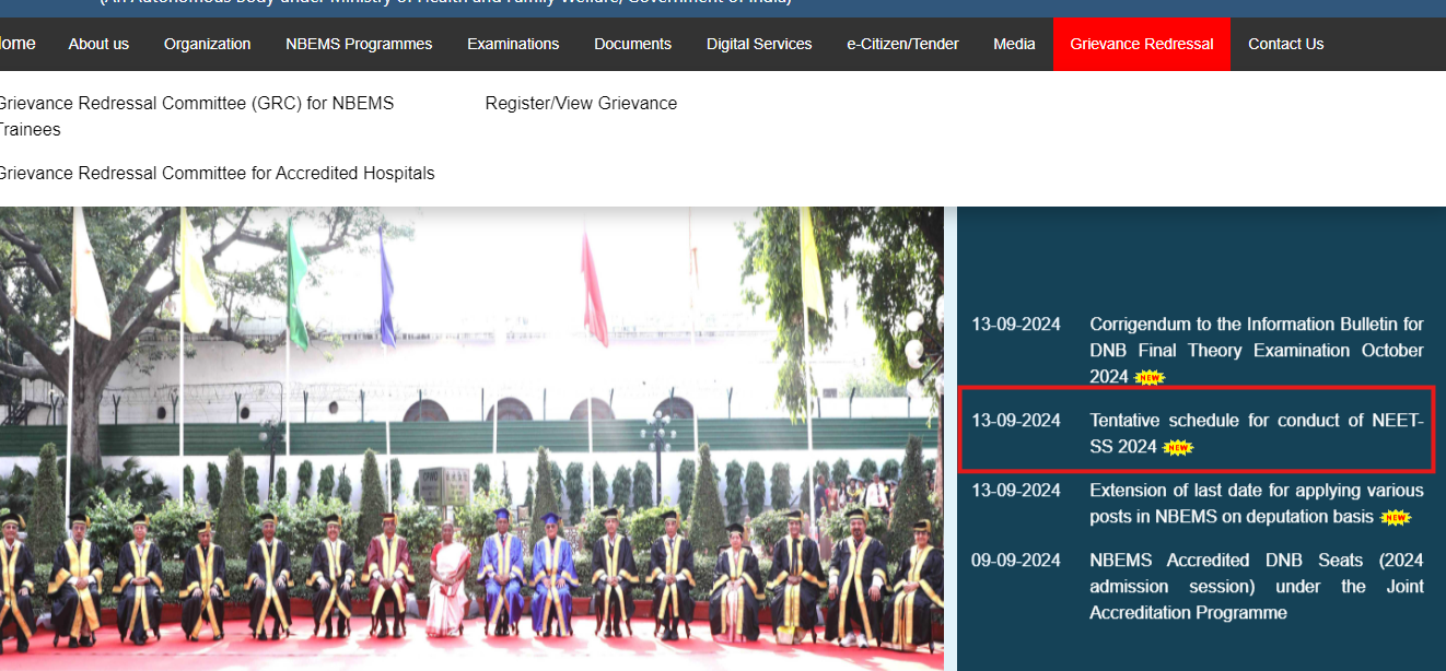 NEET SS 2024 Tentative Schedule Out: Check exam dates and other important details