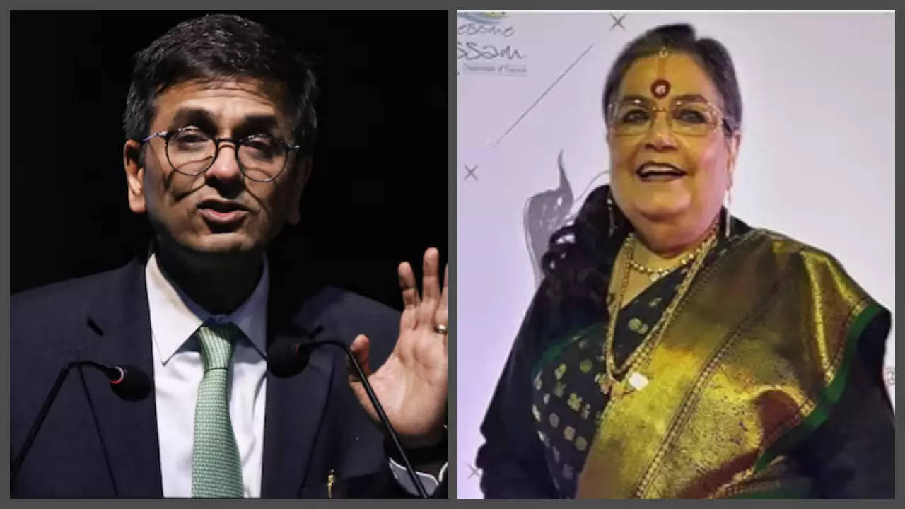 Usha Uthup meets CJI Chandrachud at an event; asks him about Kolkata rape-murder case verdict: 'Why aren't you in court?' | Filmymeet