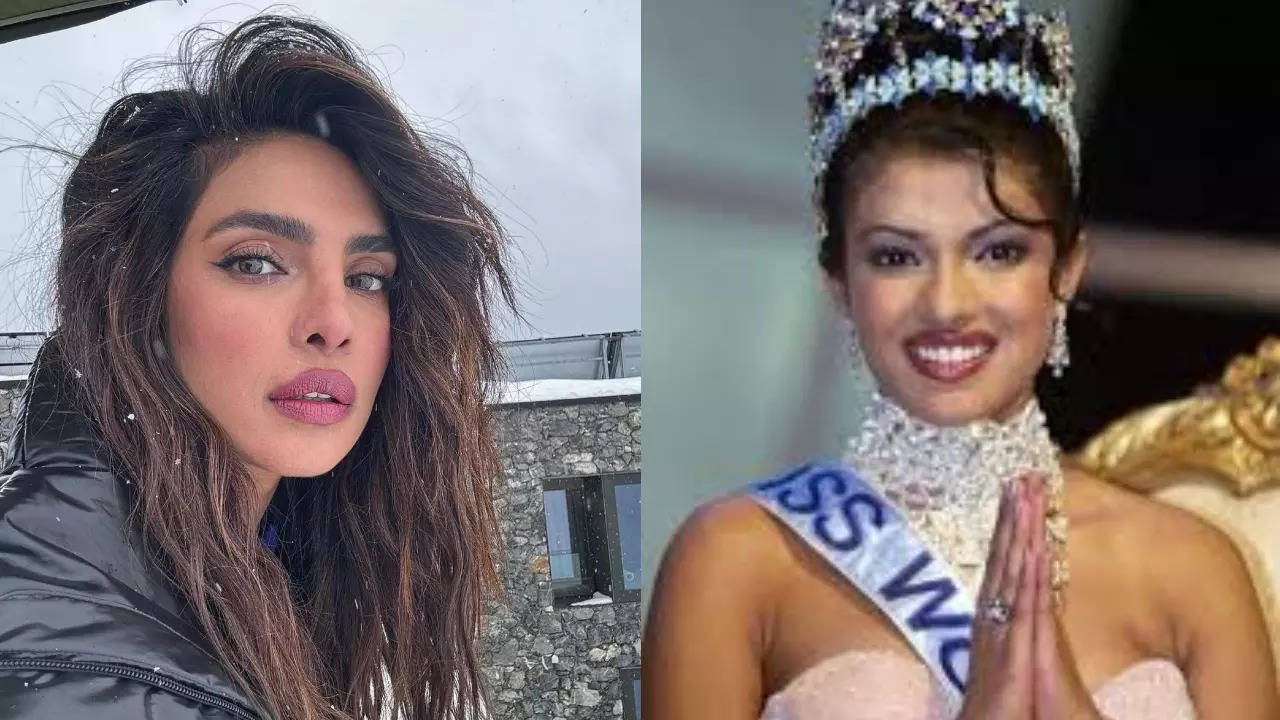 Priyanka Chopra reveals her 'namaste' pose during Miss World 2000 was a trick: 'I was desperately trying to keep my dress up' | Hindi Movie News Filmymeet