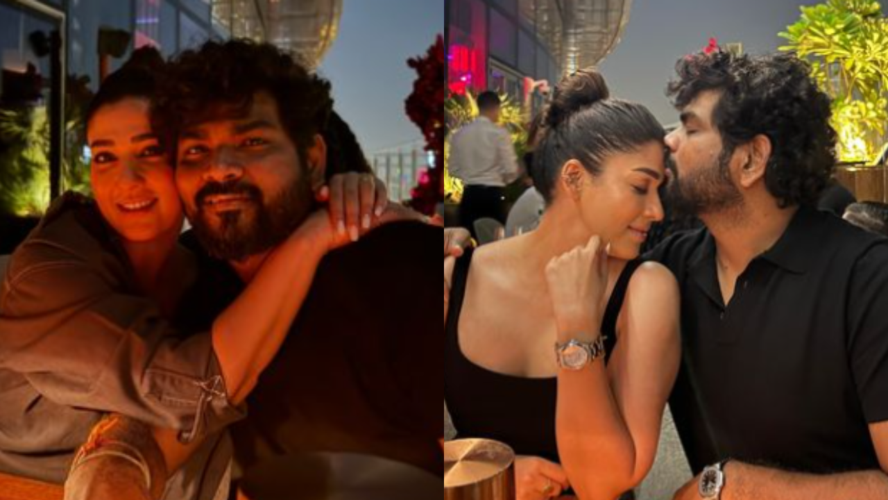 Nayanthara celebrates Vignesh Shivan's 39th b'day