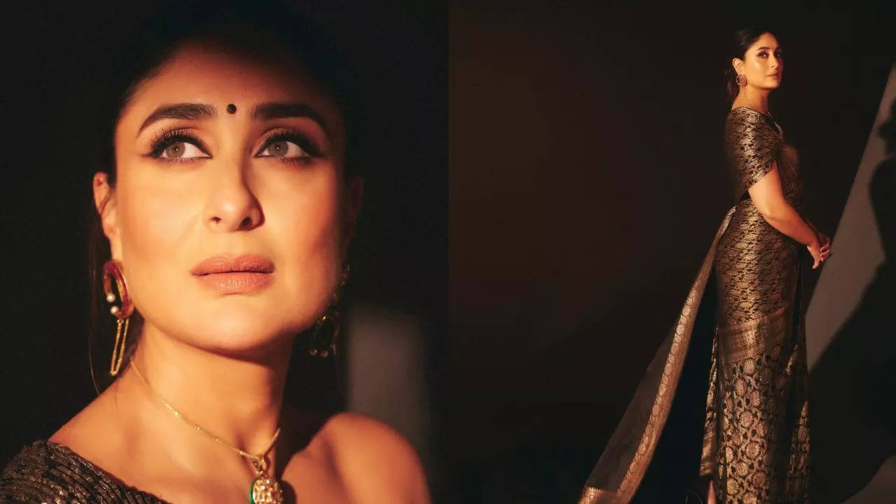 Bebo glitters in gold as she marks 25 yrs in B'wood