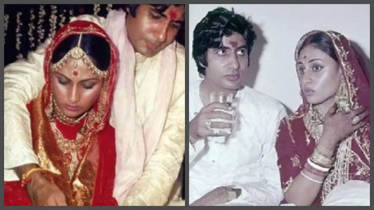 Did you know Amitabh Bachchan and Jaya Bachchan's wedding priest protested against their inter-caste marriage? | Filmymeet