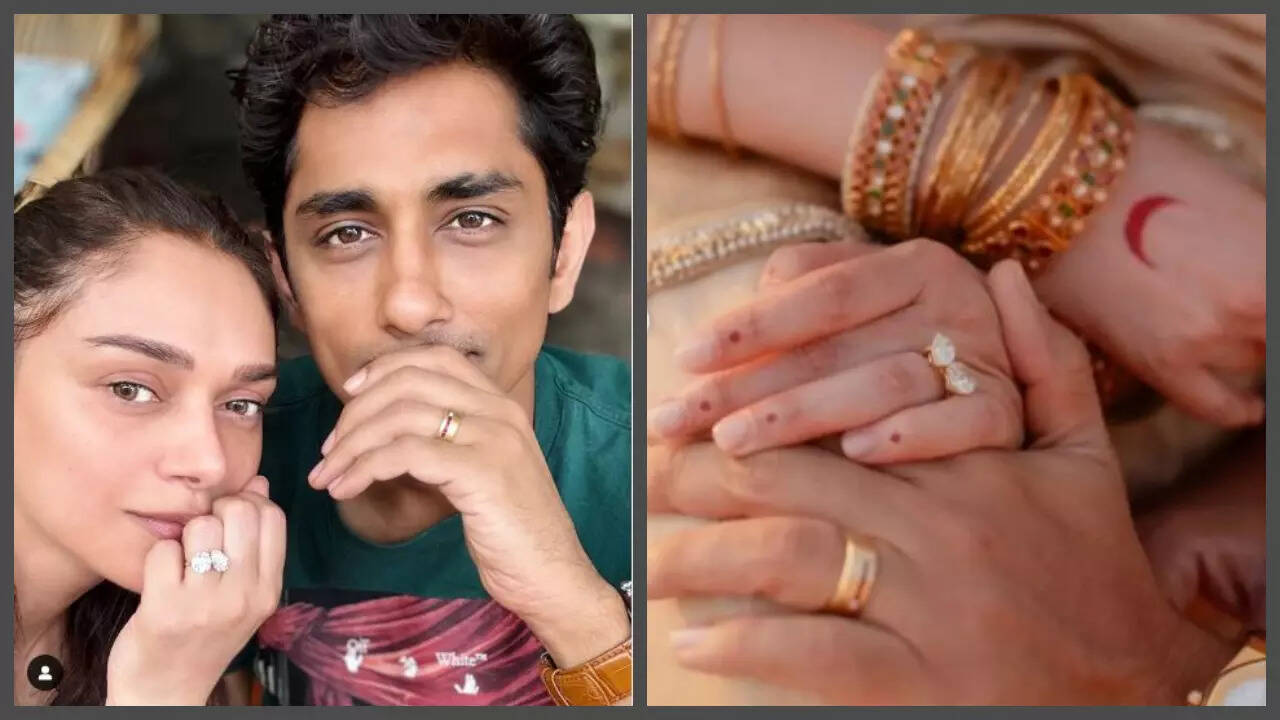 Story behind Aditi's two-diamond engagement ring