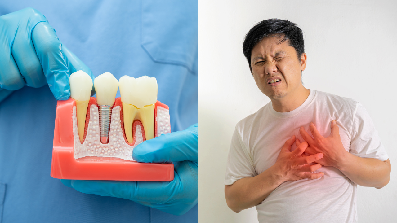 Root canal treatment causes heart attacks in people with no family history?