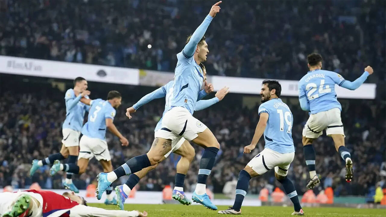 Premier League: Stones strikes late to salvage point for City vs Arsenal