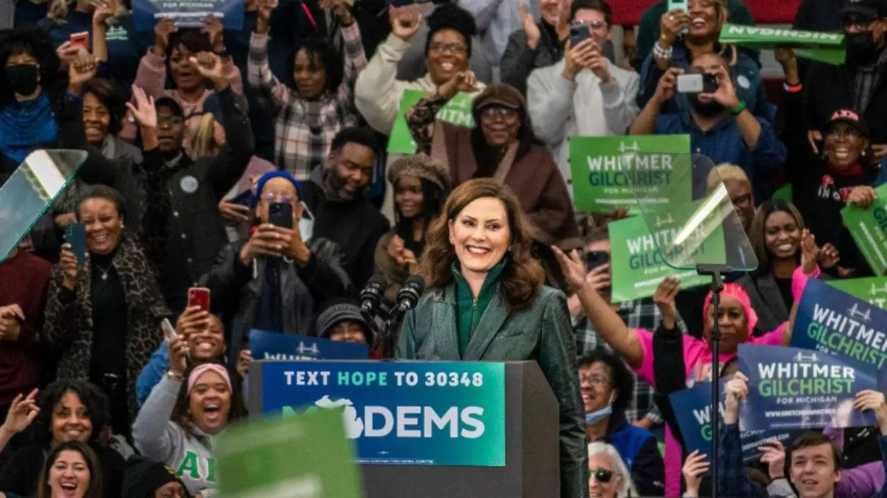 Gretchen Whitmer calls Trump 'deranged' over his abortion remarks