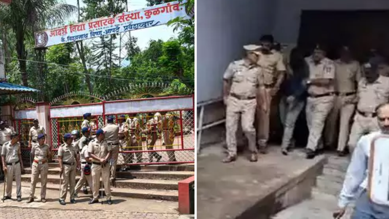 Badlapur sexual assault: Accused fires at cop, injured in retaliatory firing