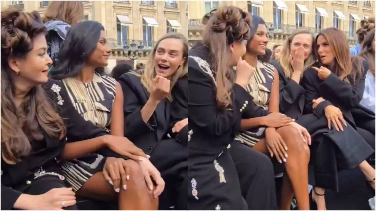 Aishwarya enjoys her time with Simone, Eva, Camila