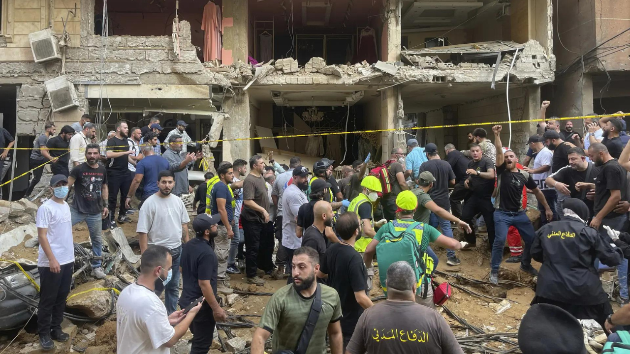 Nearly 500 dead as Israel strikes 1,300 targets in Lebanon