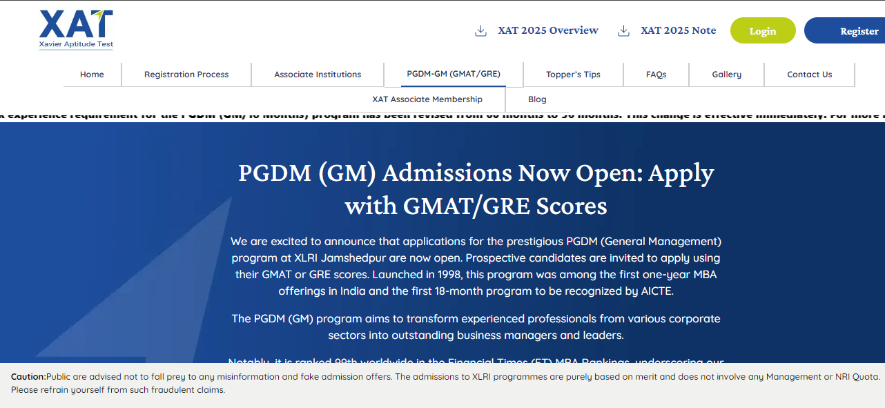 XAT 2025 mock test link active at xatonline.in: Check details here