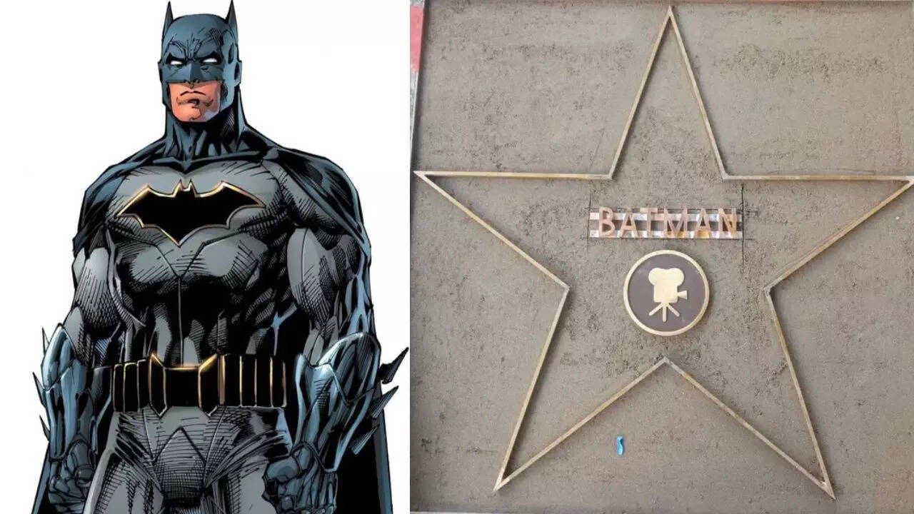 Batman to receive Hollywood Walk of Fame star