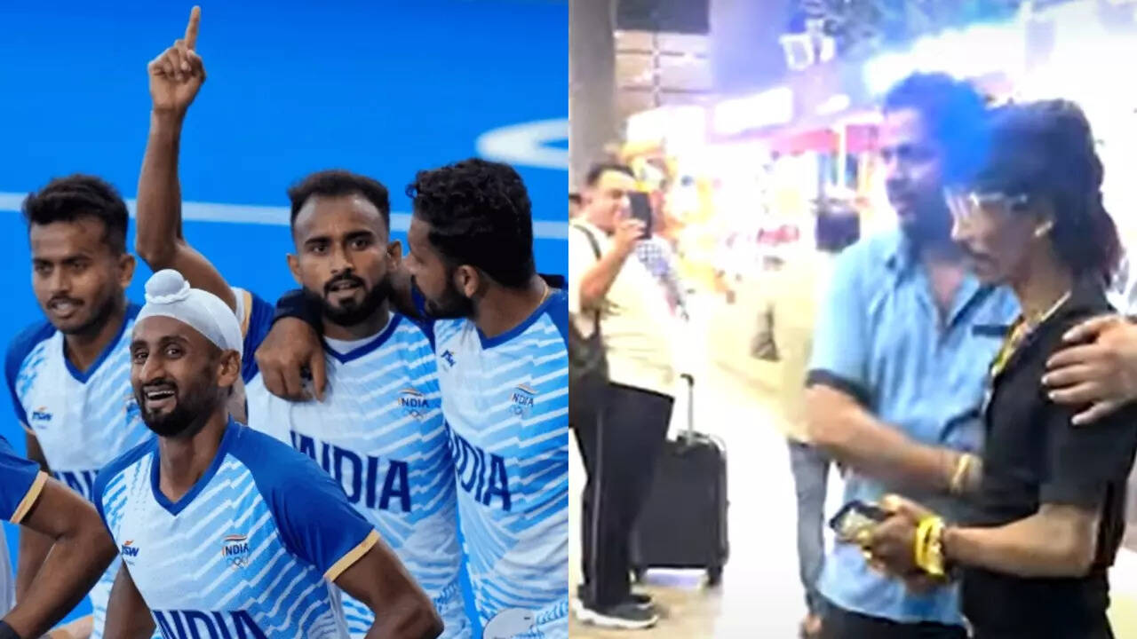 Fans ask Dolly chaiwala for selfies, ignore Olympic hockey medallists