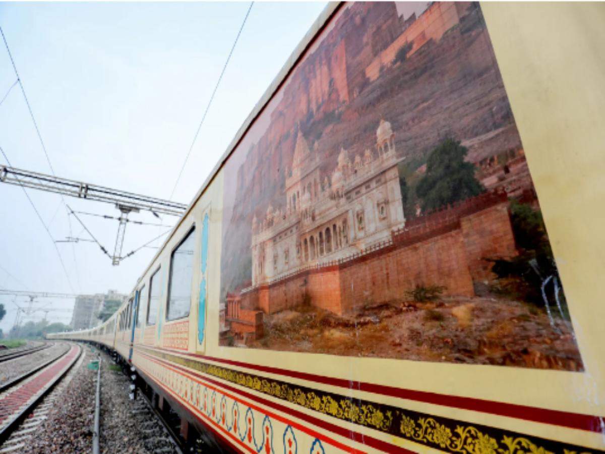 India’s iconic luxury train, ‘Palace on Wheels,’ sets off from Delhi