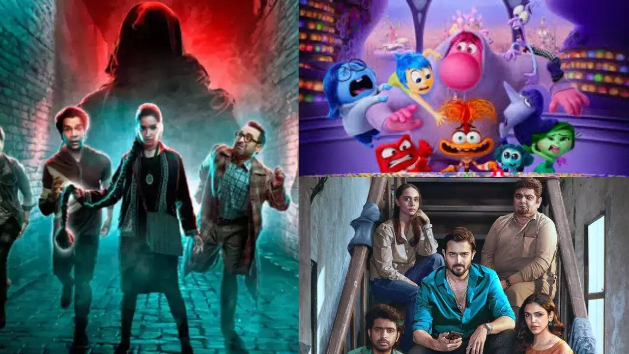 OTT releases this week: Stree 2 to Inside Out 2