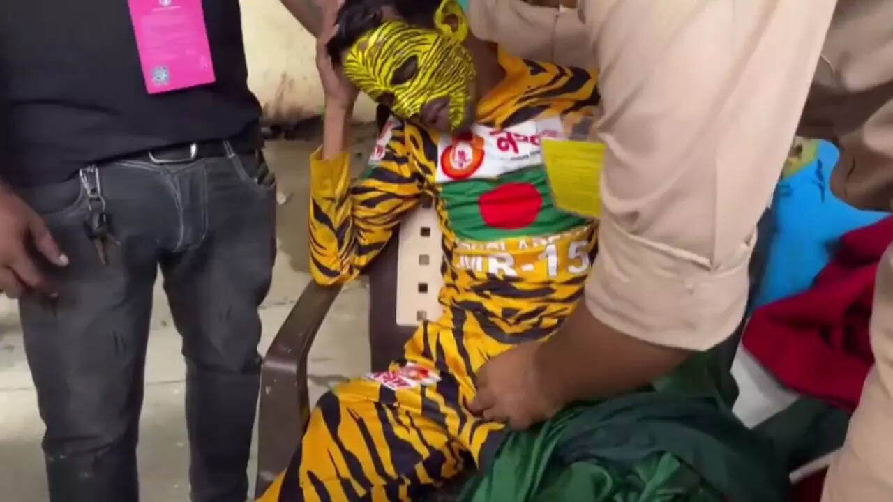 Bangladeshi fan hospitalised after 'falling ill'; Police denies assault speculation