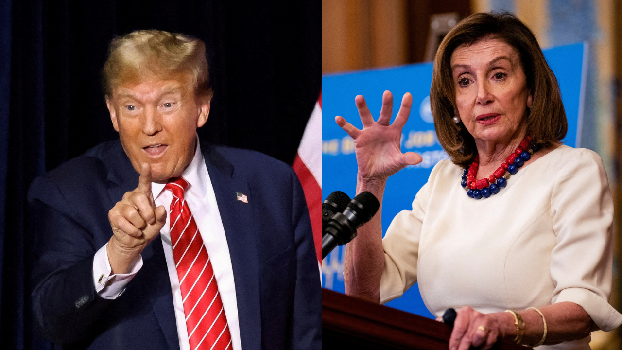 'She should be prosecuted': Trump on Nancy Pelosi and husband’s $500K visa stock trades