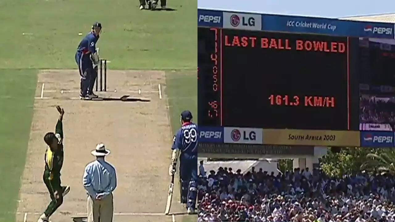 When Akhtar's historic 161.3 km/h delivery was dismissed with ease by Knight