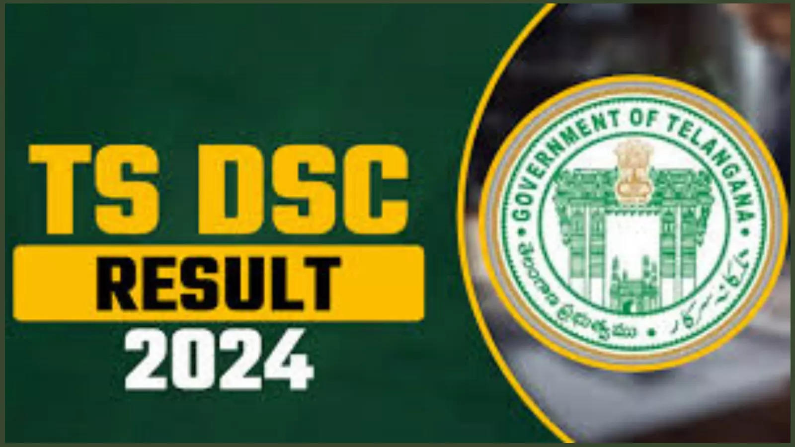 TS DSC Result 2024 declared at tgdsc.aptonline.in, here's the direct link to check