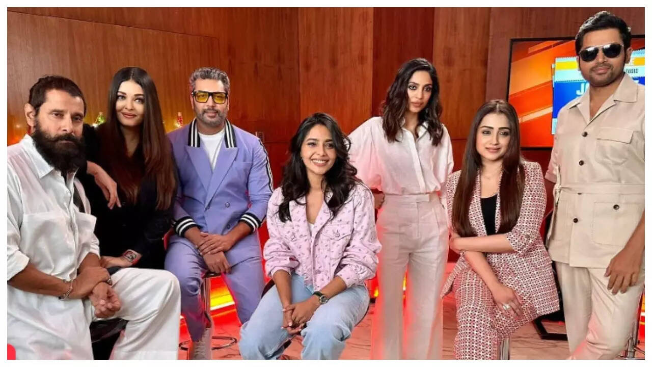 Sobhita celebrates 2 years of Ponniyin Selvan