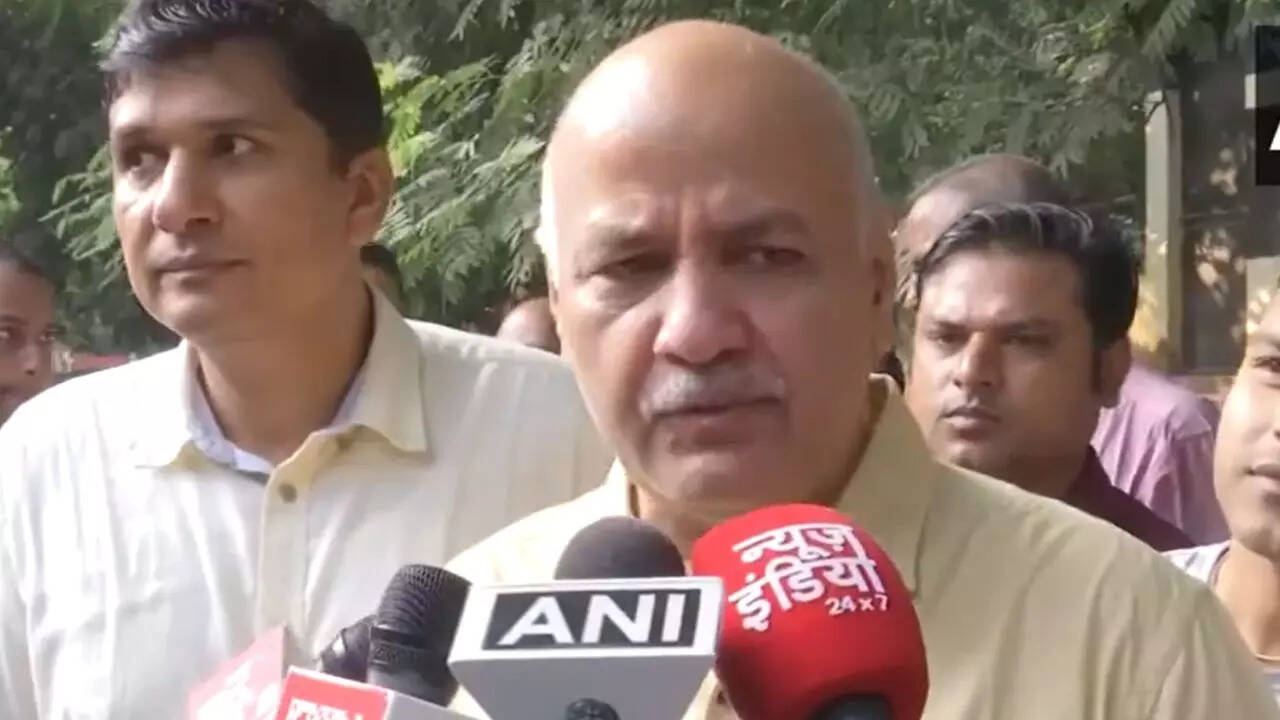 BJP has dug potholes everywhere to trouble Delhi people: Sisodia