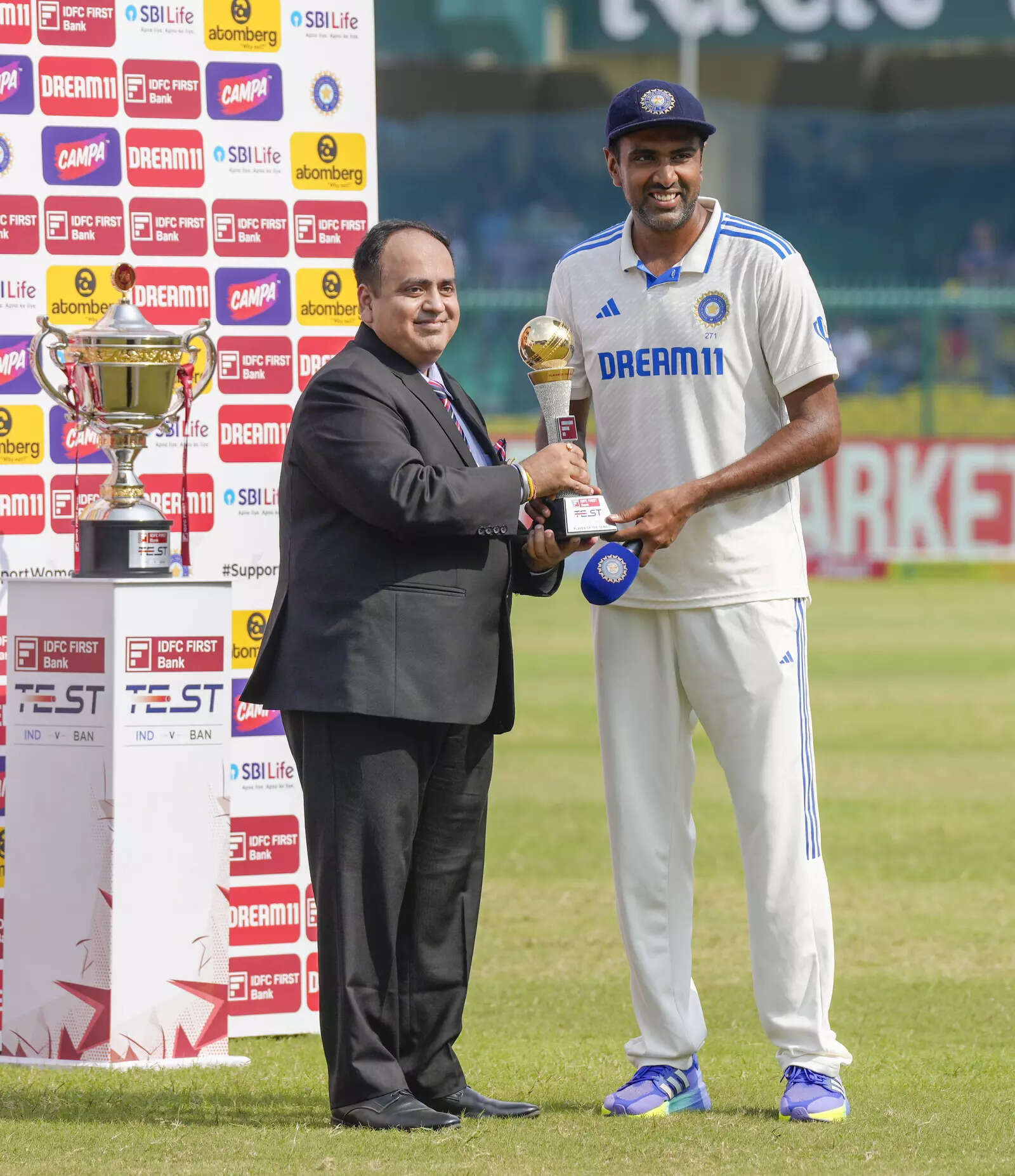 'Above my pay grade': Ashwin on if India should follow fewer Test centres model