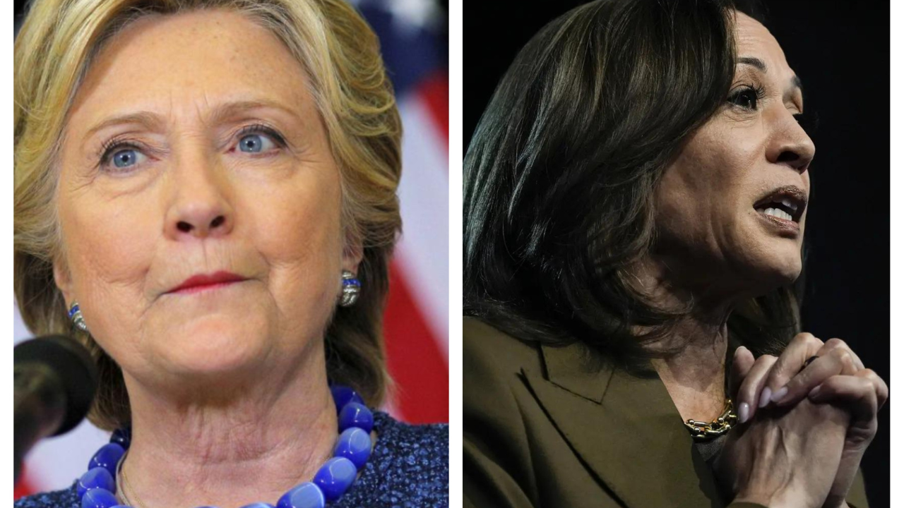 What is October surprise Hillary Clinton warns Kamala Harris about?