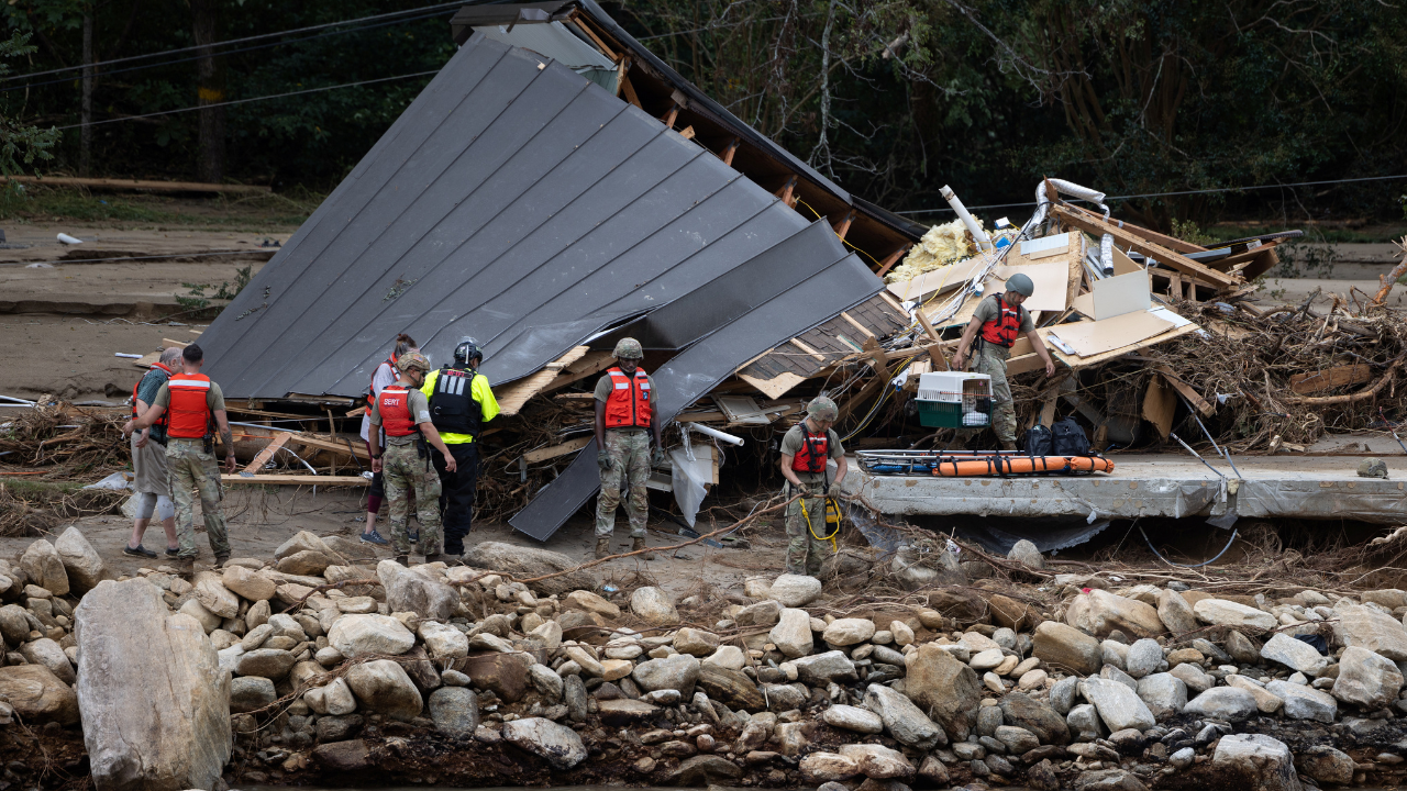 Hurricane Helene devastates Southeastern US: Biden deploys 1,000 troops for relief efforts