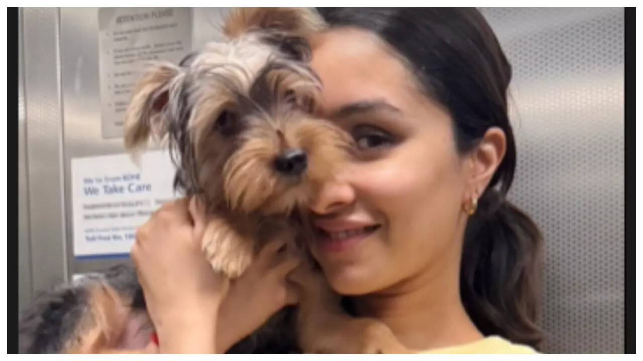 Shraddha's sweet Navratri wish with her 'Kanchka'