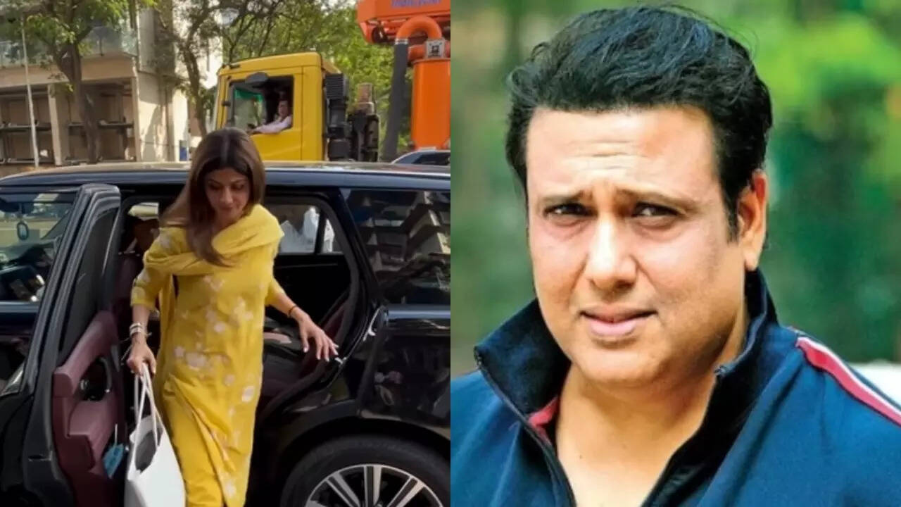 Shilpa Shetty visits Govinda in the hospital
