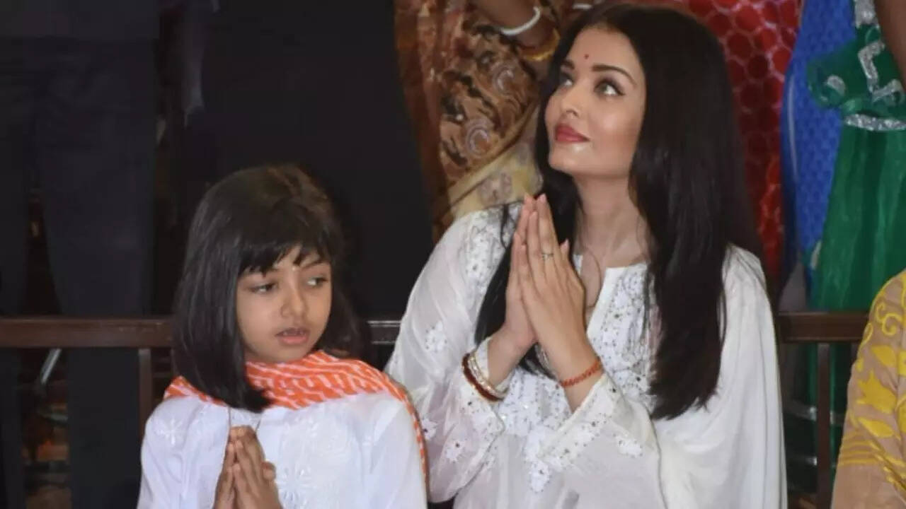 When Aishwarya stunned while twinning with Aaradhya
