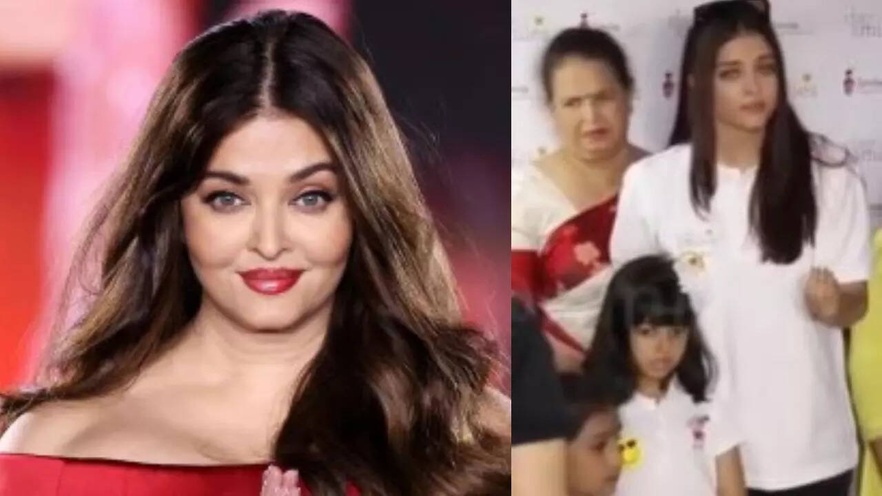 When Aish cried as paps couldn't keep the noise down