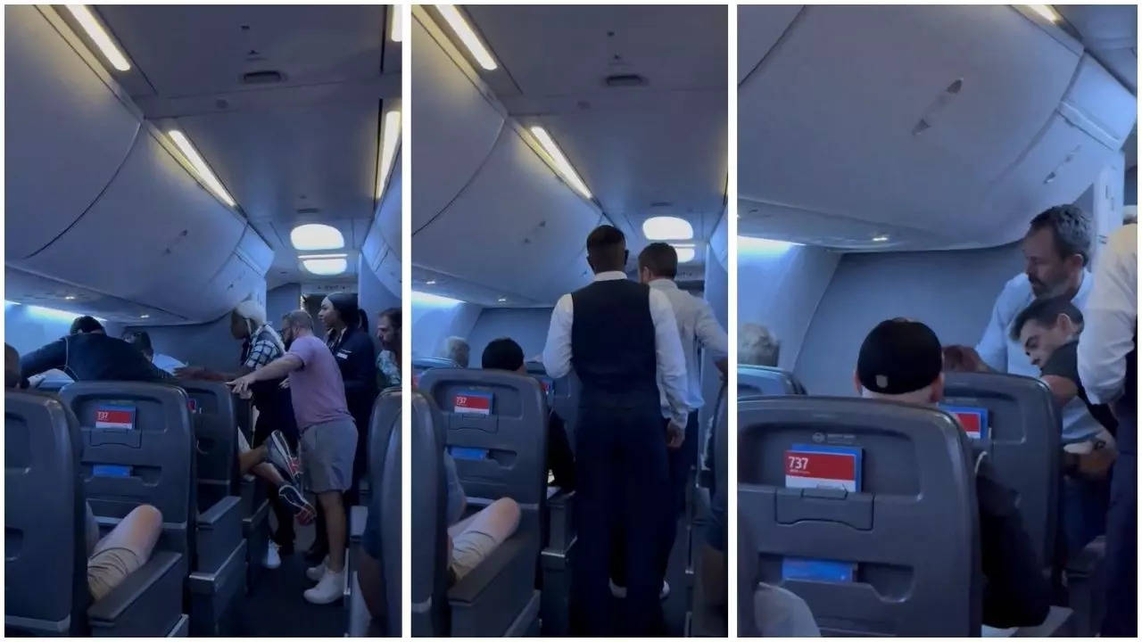 Heroic passengers unite to protect woman from assault on flight