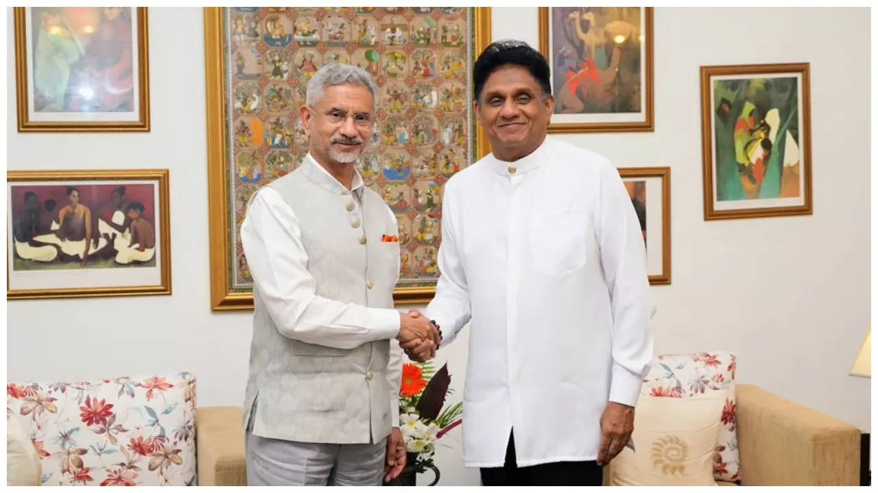 Jaishankar meets Sri Lanka's main opposition leader Sajith Premadasa