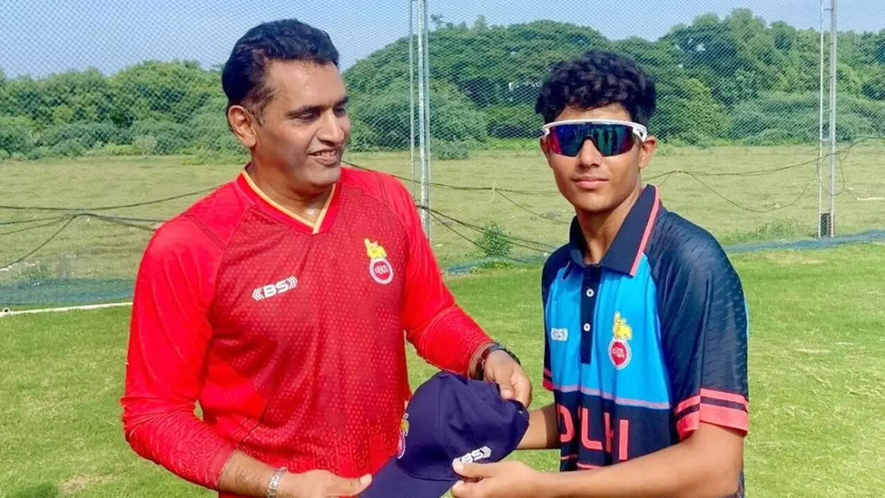 Virender Sehwag’s son Aaryavir makes impressive debut for Delhi