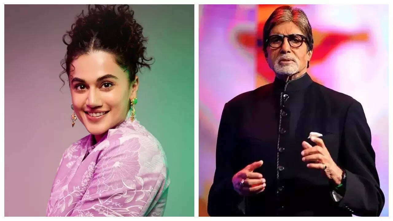 Sujoy: Taapsee nearly fainted because of Big B
