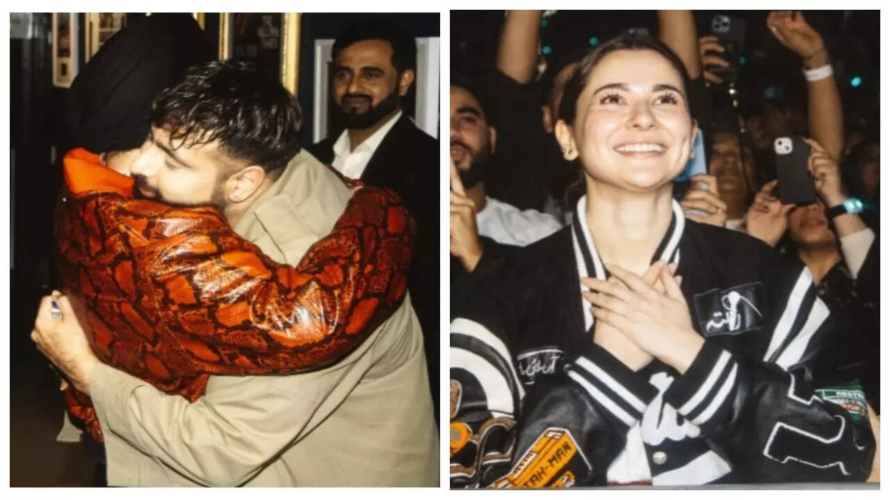 Badshah-Hania Aamir attend Diljit's concert together?